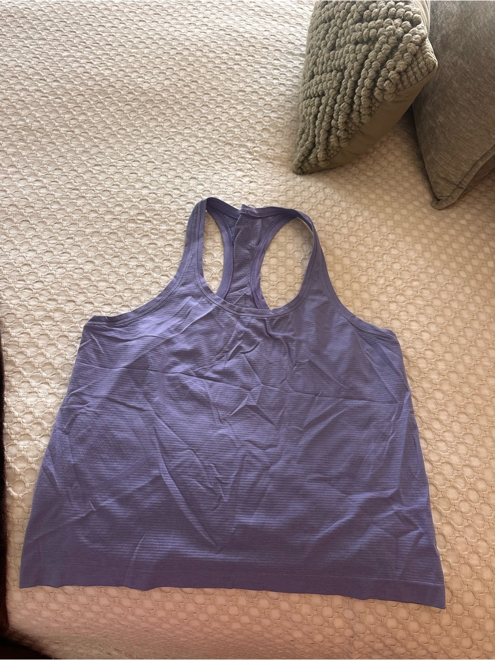 lululemon athletica Purple Racerback Tank Top